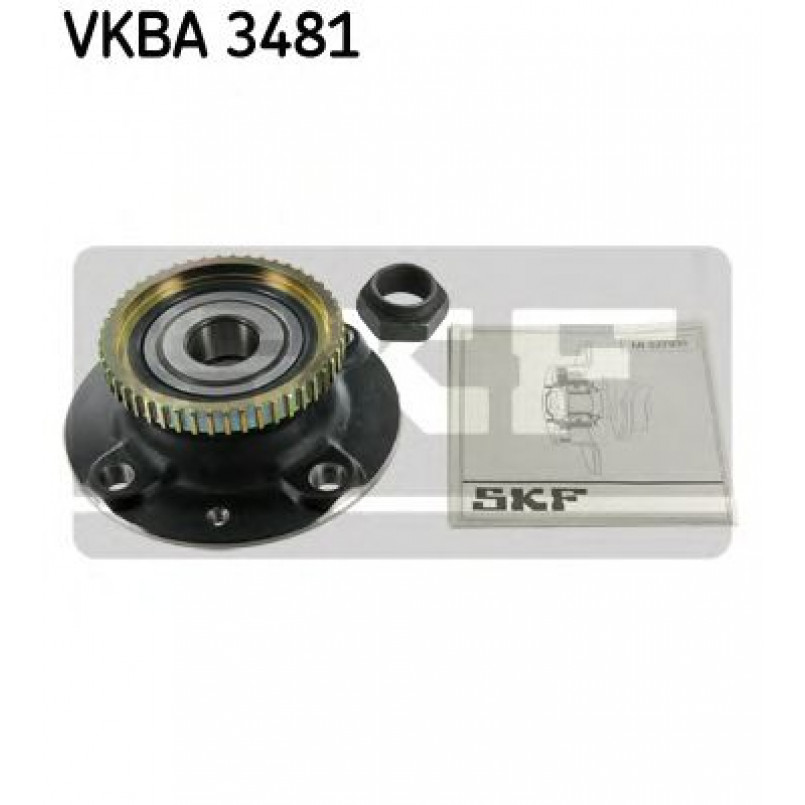 VKBA 3481 SKF Ступиця колеса в зборі